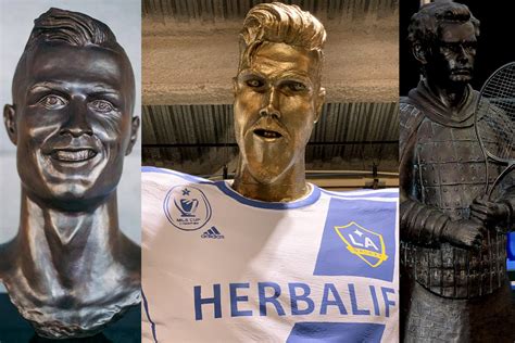 where in vegas are those fake celebrity statues